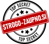 Logotip tekmovanja Strogo zaupno